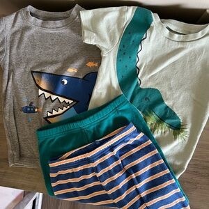 Boys 3t pajama bundle Carters and Just One You